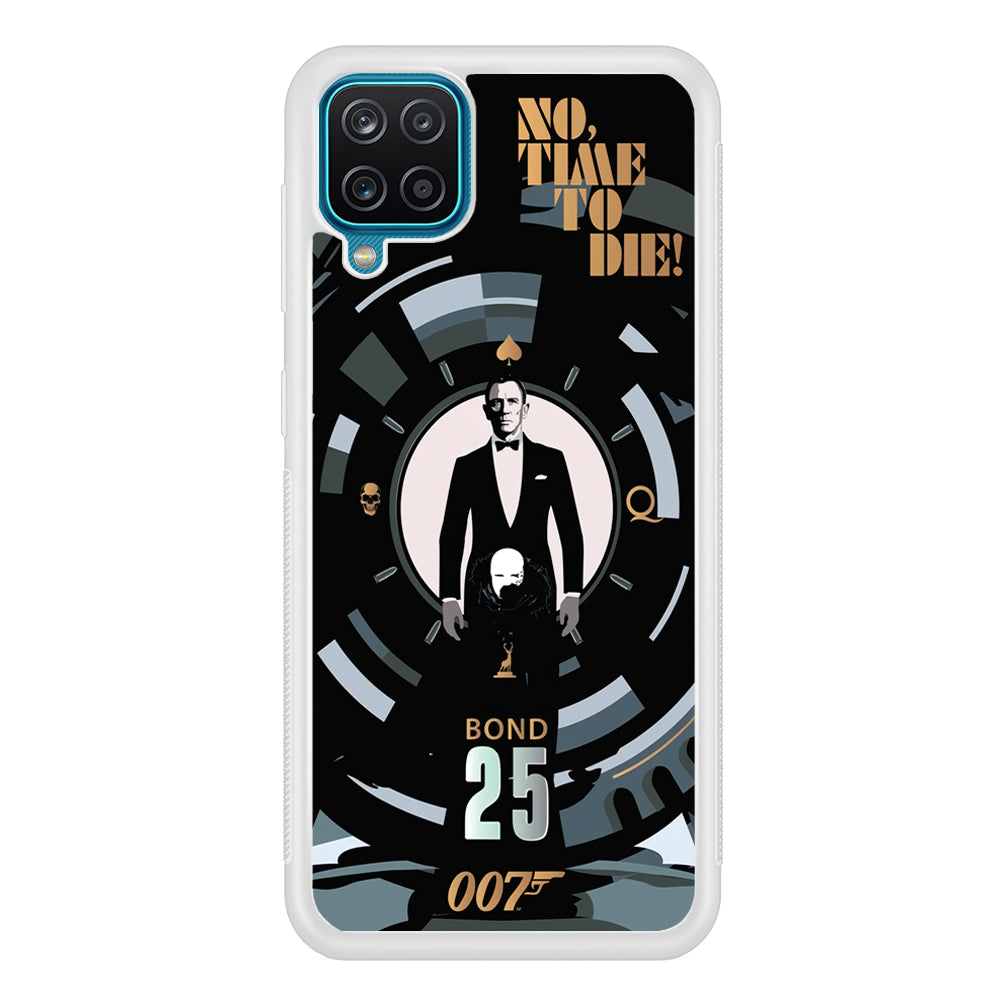 James Bond Poster of No Time To Die Samsung Galaxy A12 Case