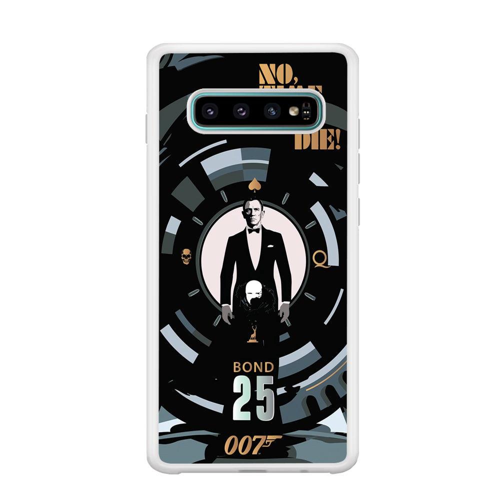 James Bond Poster of No Time To Die Samsung Galaxy S10 Case