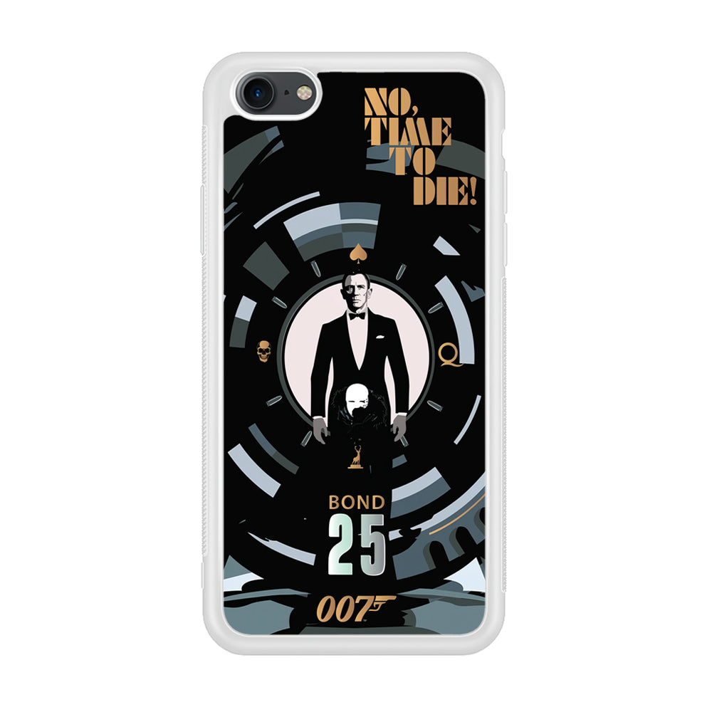 James Bond Poster of No Time To Die iPhone 8 Case