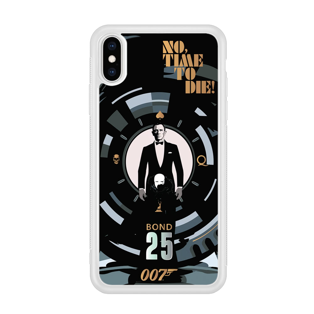 James Bond Poster of No Time To Die iPhone X Case