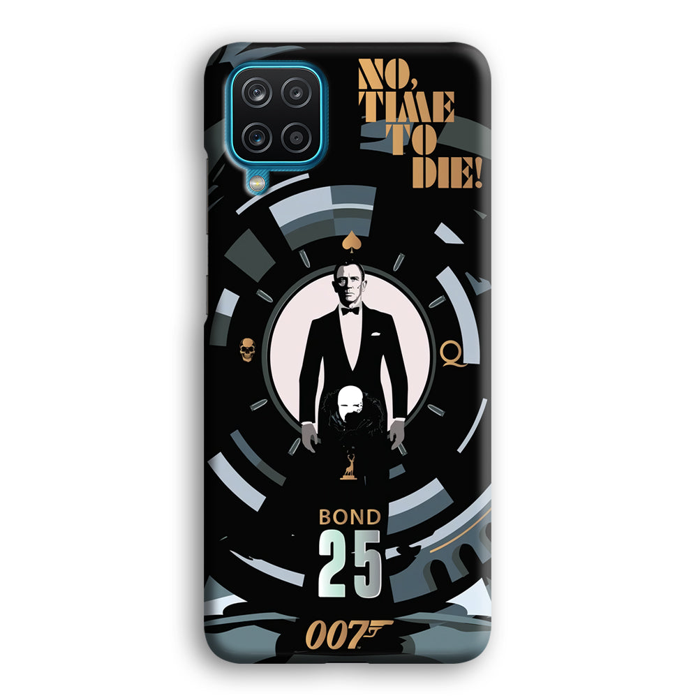 James Bond Poster of No Time To Die Samsung Galaxy A12 Case