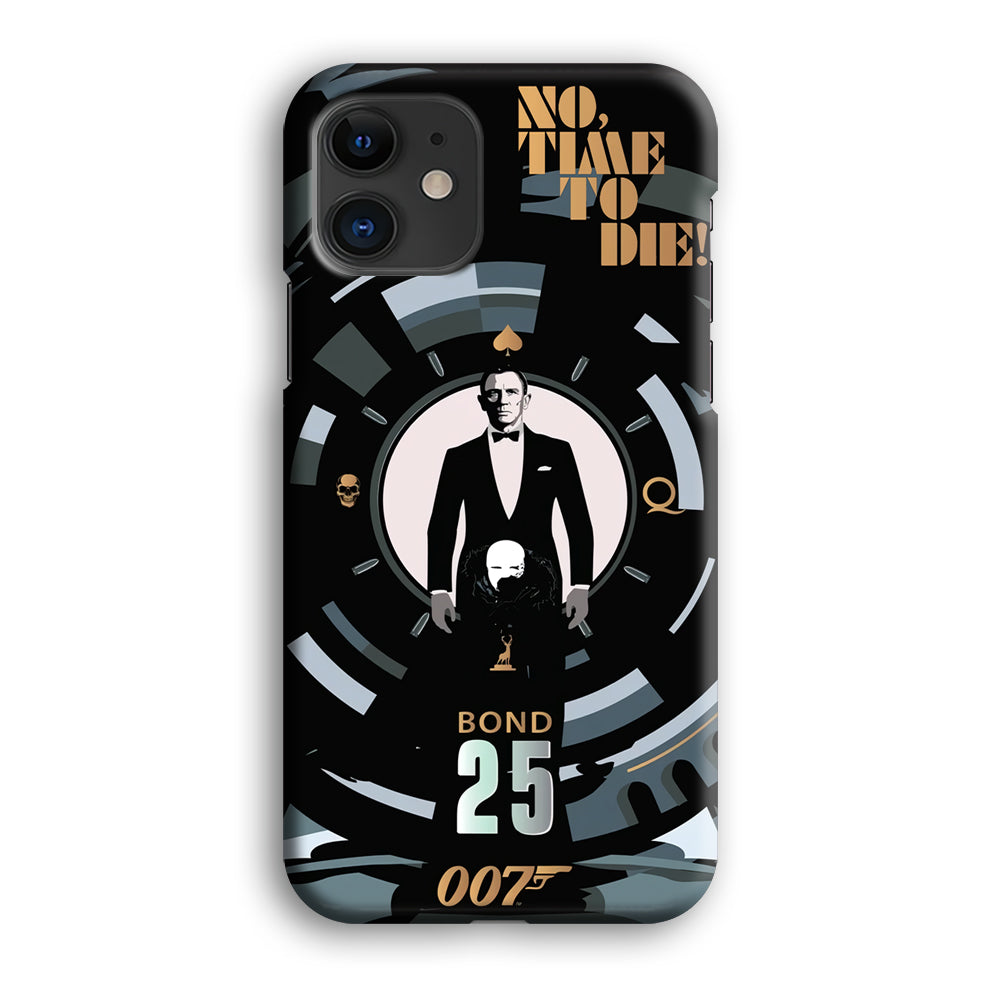 James Bond Poster of No Time To Die iPhone 12 Case