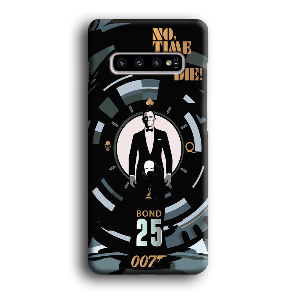 James Bond Poster of No Time To Die Samsung Galaxy S10 Case