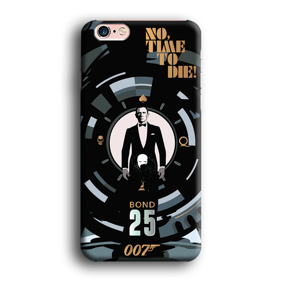 James Bond Poster of No Time To Die iPhone 6 Plus | 6s Plus Case