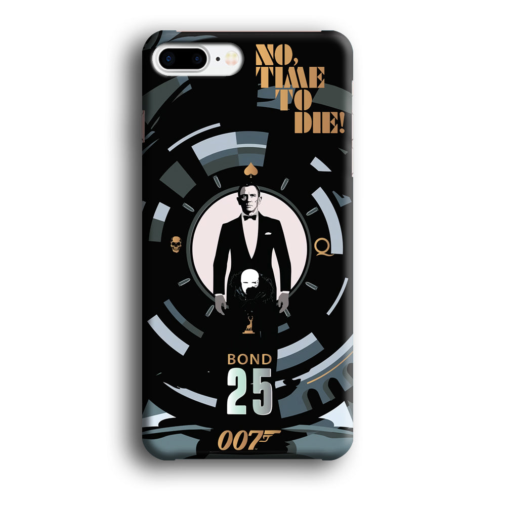 James Bond Poster of No Time To Die iPhone 8 Plus Case