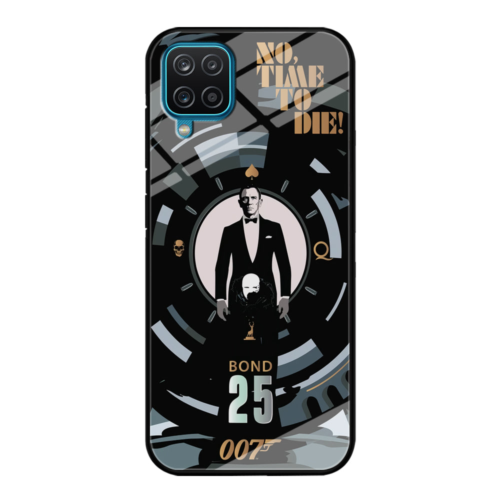 James Bond Poster of No Time To Die Samsung Galaxy A12 Case