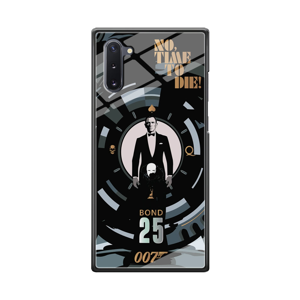 James Bond Poster of No Time To Die Samsung Galaxy Note 10 Case