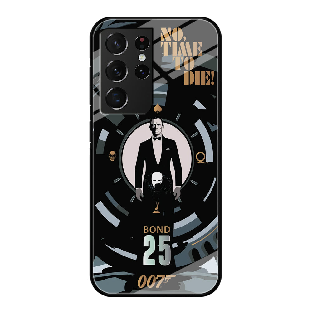 James Bond Poster of No Time To Die Samsung Galaxy S21 Ultra Case