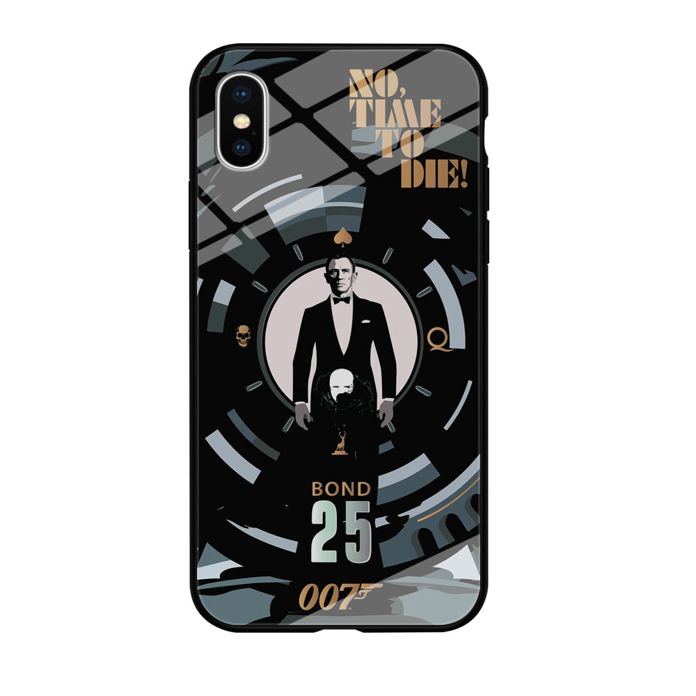 James Bond Poster of No Time To Die iPhone X Case