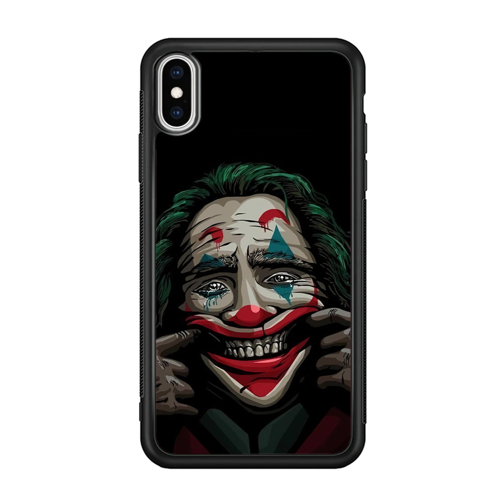 Joker Fake Happy iPhone X Case