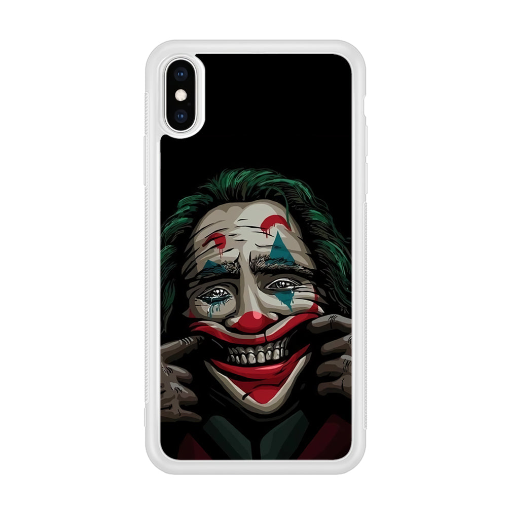 Joker Fake Happy iPhone X Case