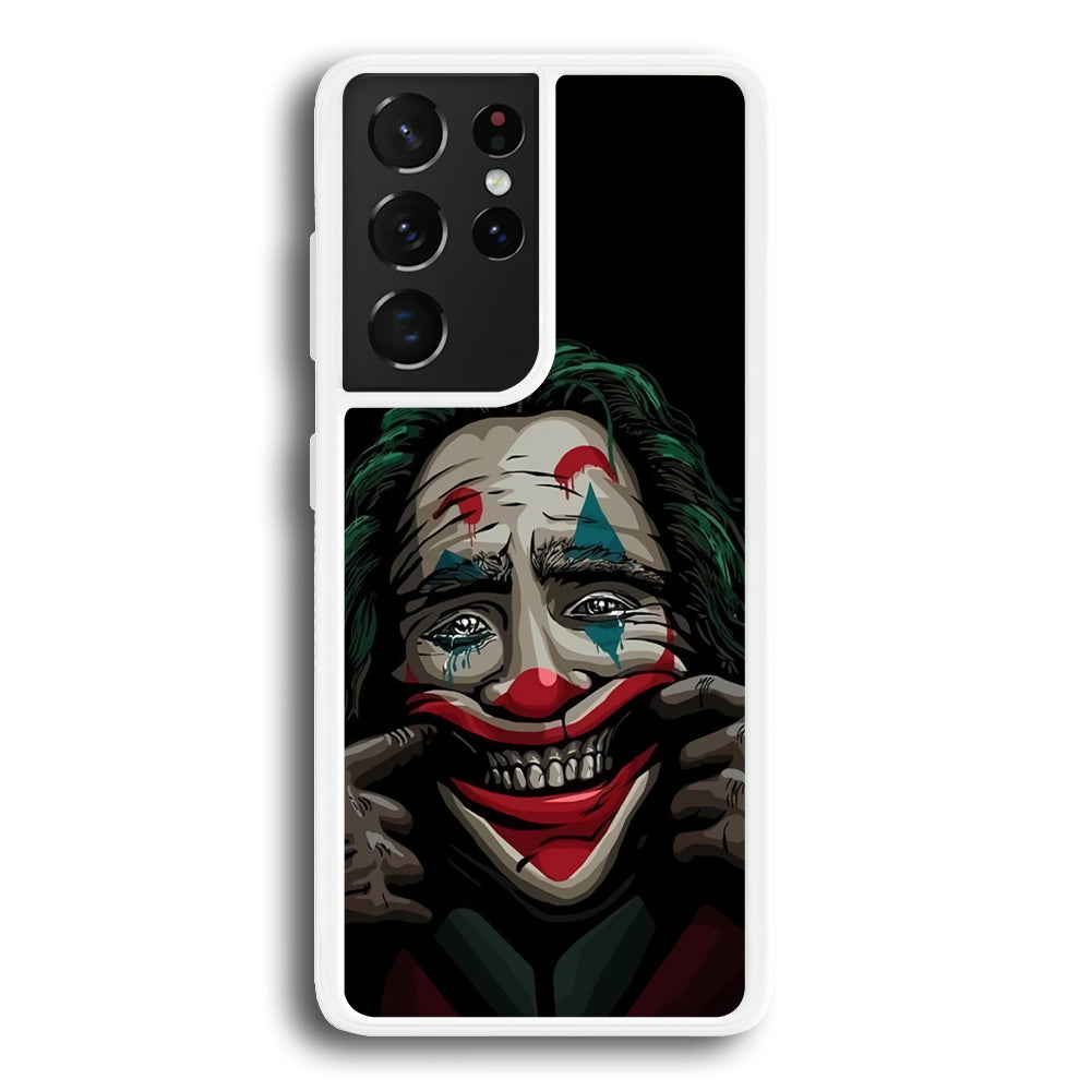 Joker Fake Happy Samsung Galaxy S21 Ultra Case