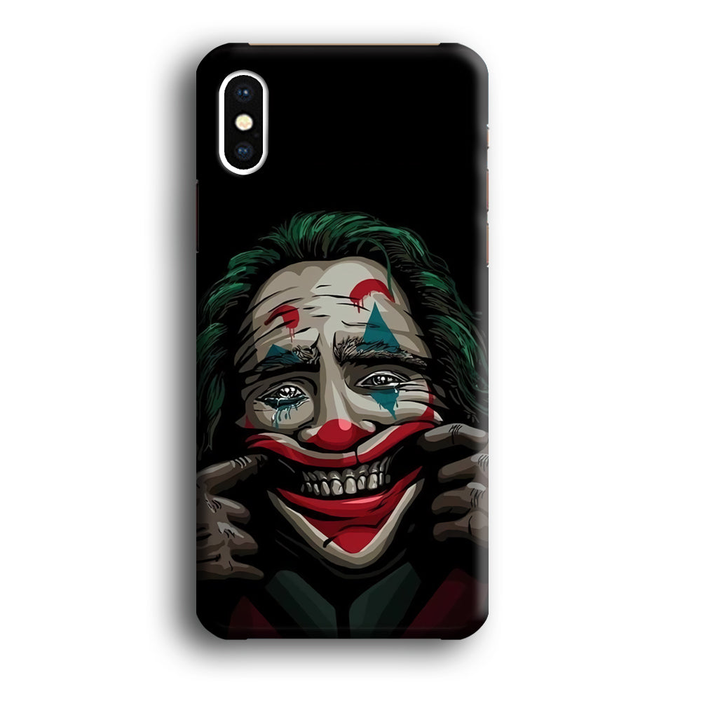 Joker Fake Happy iPhone X Case