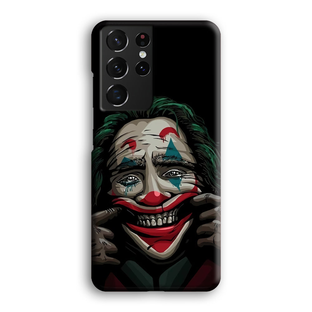 Joker Fake Happy Samsung Galaxy S21 Ultra Case