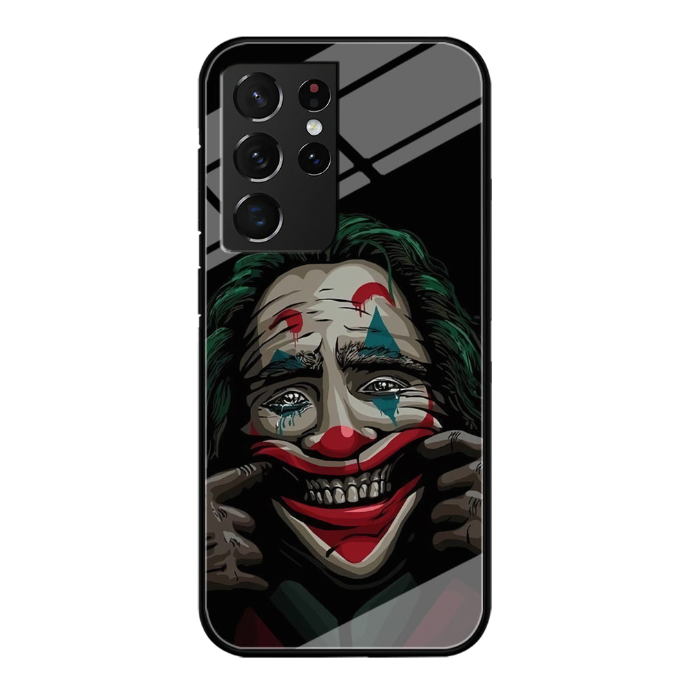 Joker Fake Happy Samsung Galaxy S21 Ultra Case