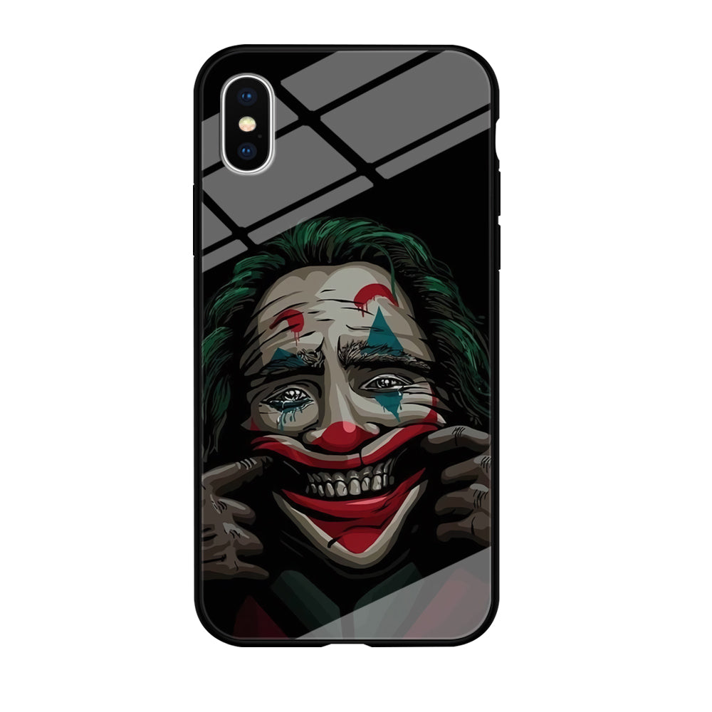 Joker Fake Happy iPhone X Case