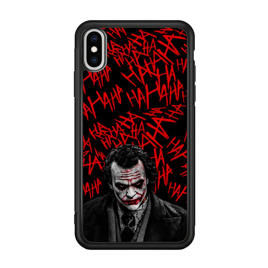 Joker Serious Mode iPhone XS Case