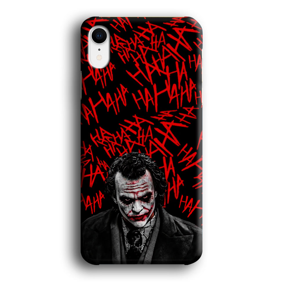 Joker Serious Mode iPhone XR Case