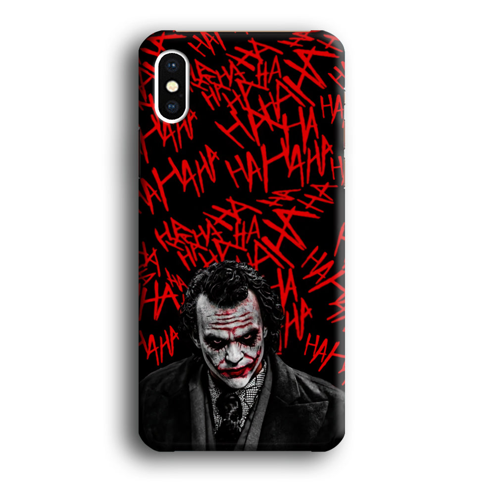 Joker Serious Mode iPhone X Case