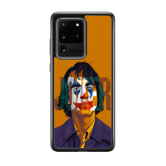 Joker Transformation Face Samsung Galaxy S20 Ultra Case