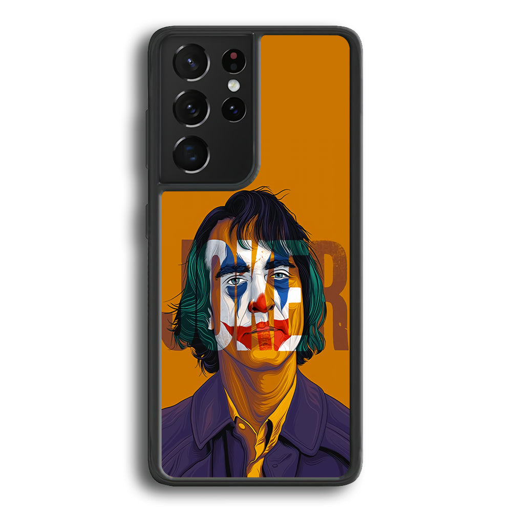 Joker Transformation Face Samsung Galaxy S21 Ultra Case