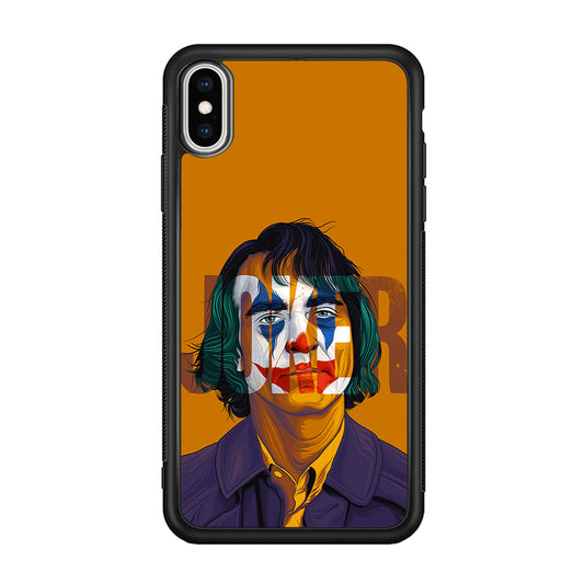 Joker Transformation Face iPhone X Case