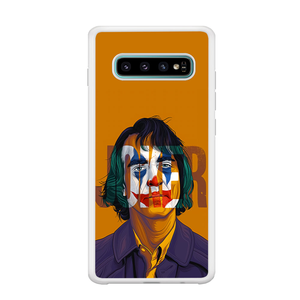 Joker Transformation Face Samsung Galaxy S10 Case