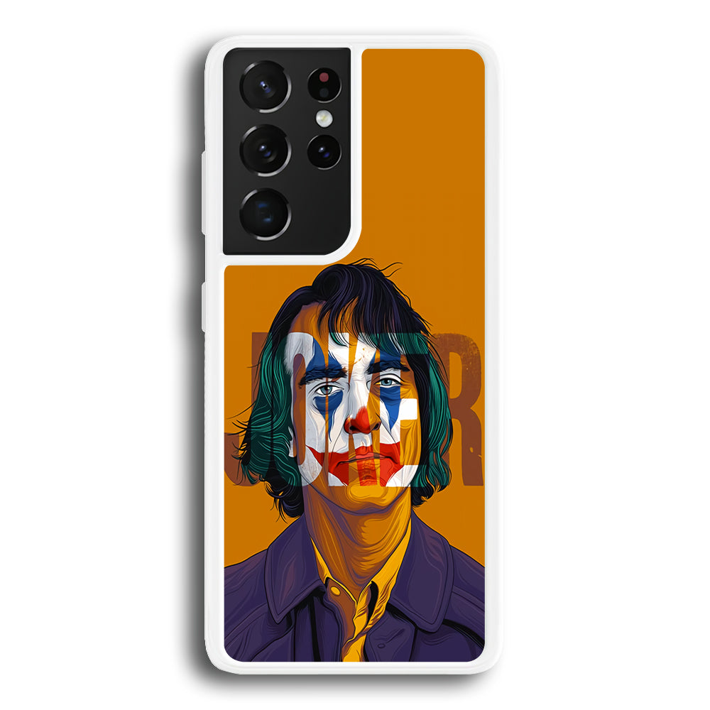 Joker Transformation Face Samsung Galaxy S21 Ultra Case