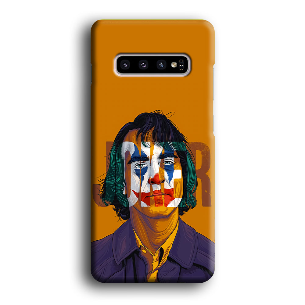 Joker Transformation Face Samsung Galaxy S10 Case