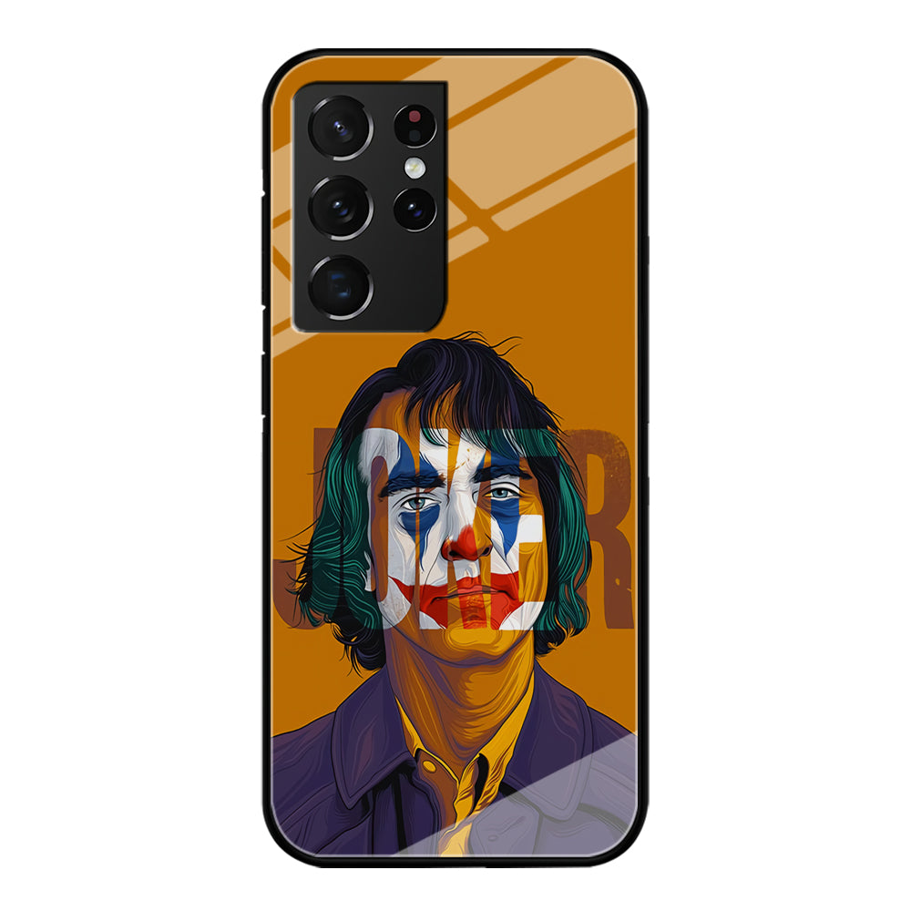 Joker Transformation Face Samsung Galaxy S21 Ultra Case