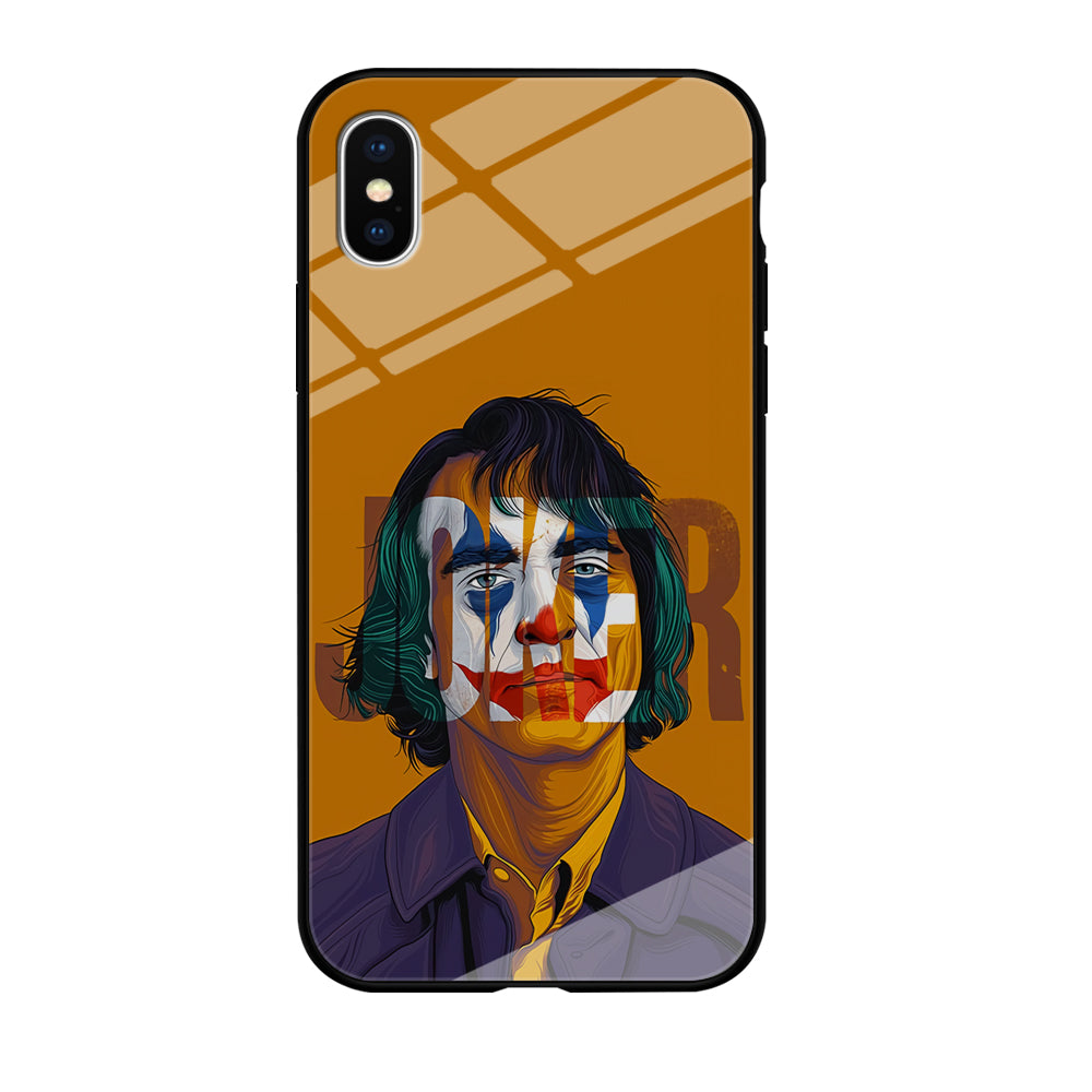 Joker Transformation Face iPhone X Case