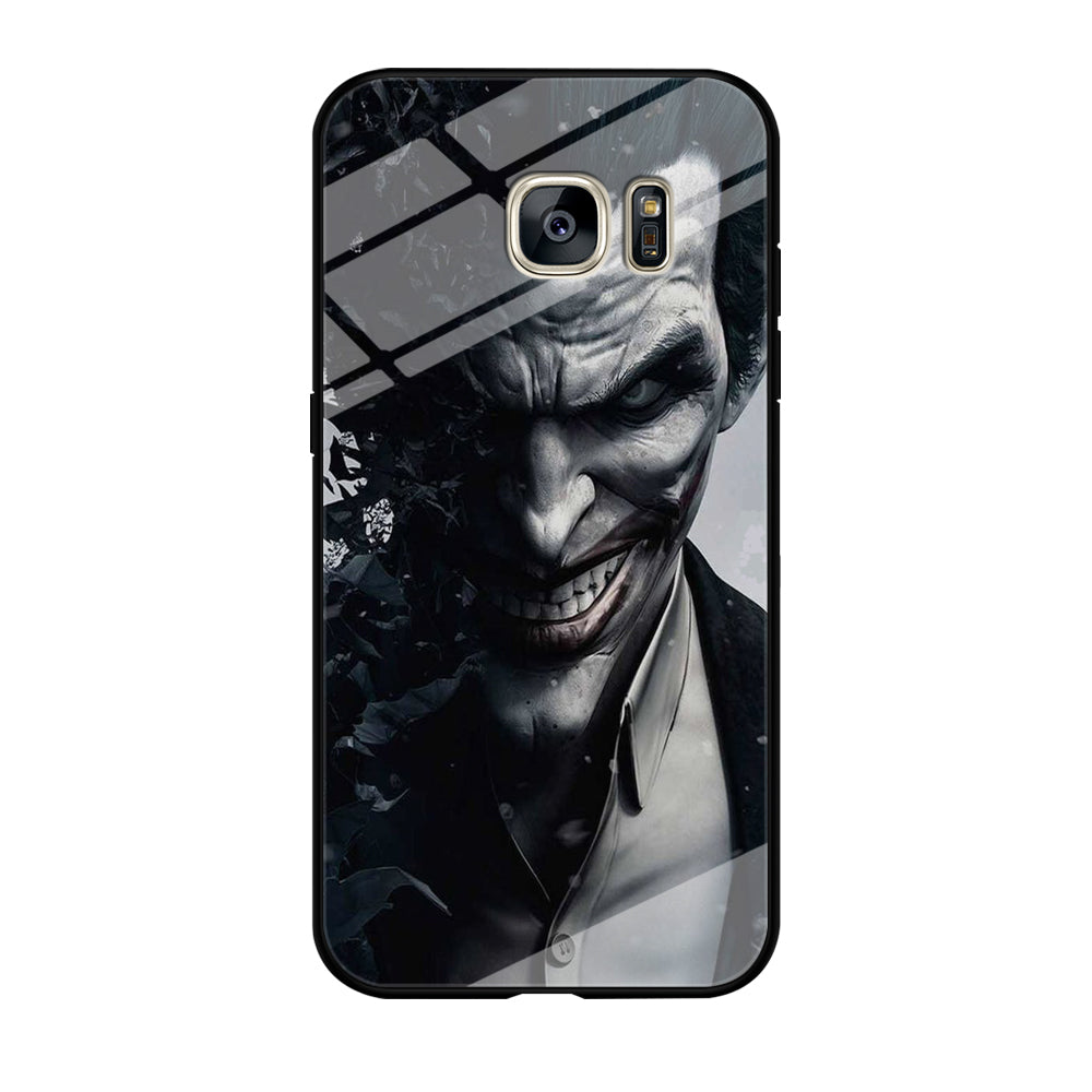 Joker Close Up Face Samsung Galaxy S7 Edge Case