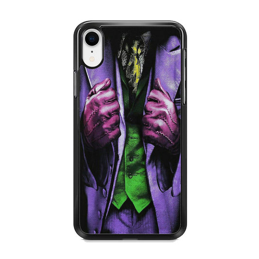 Joker Costume Style iPhone XR Case
