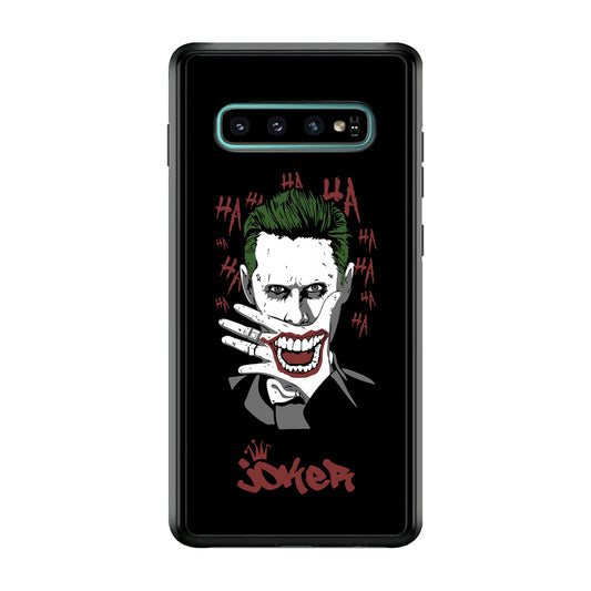 Joker and Hidden Smile Samsung Galaxy S10 Case