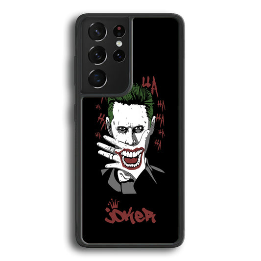 Joker and Hidden Smile Samsung Galaxy S21 Ultra Case