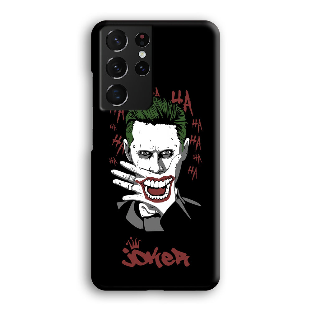 Joker and Hidden Smile Samsung Galaxy S21 Ultra Case