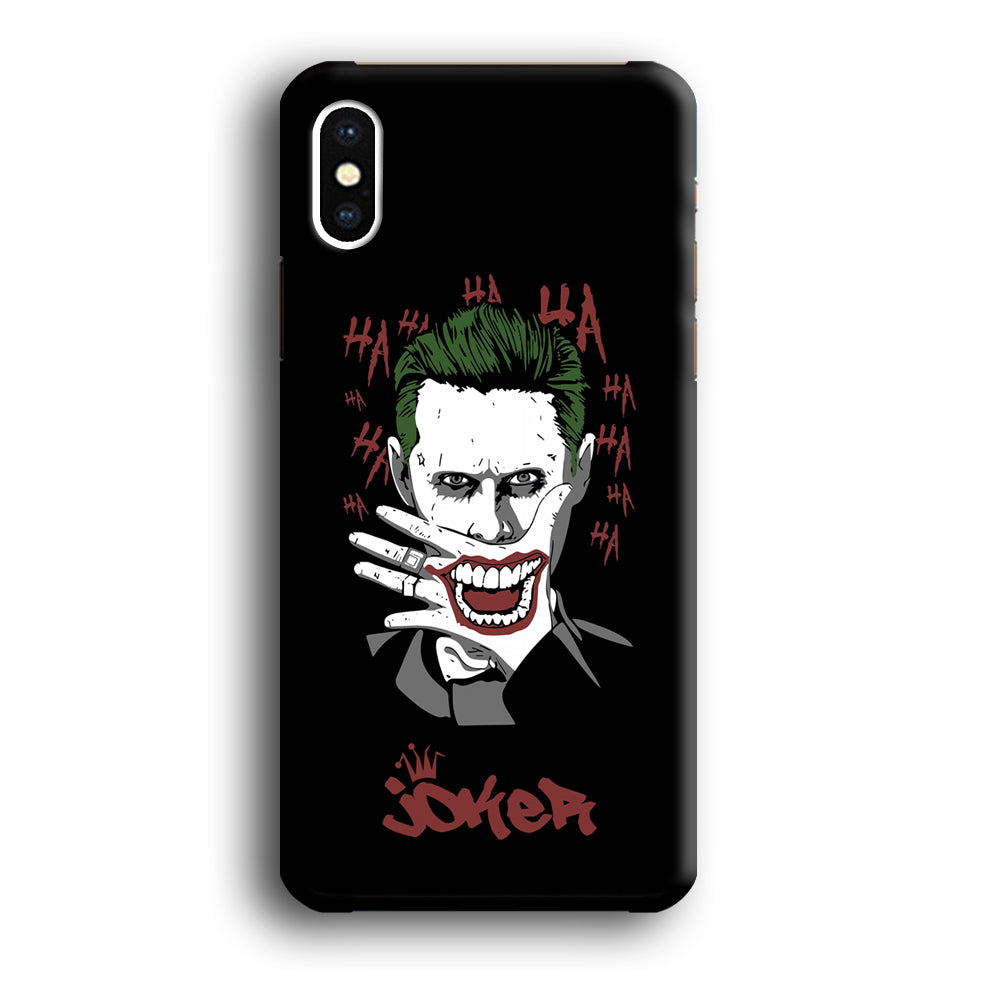 Joker and Hidden Smile iPhone X Case