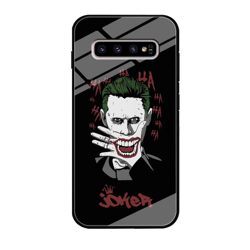 Joker and Hidden Smile Samsung Galaxy S10 Case