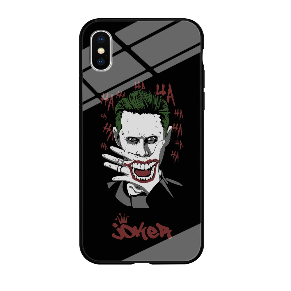 Joker and Hidden Smile iPhone X Case