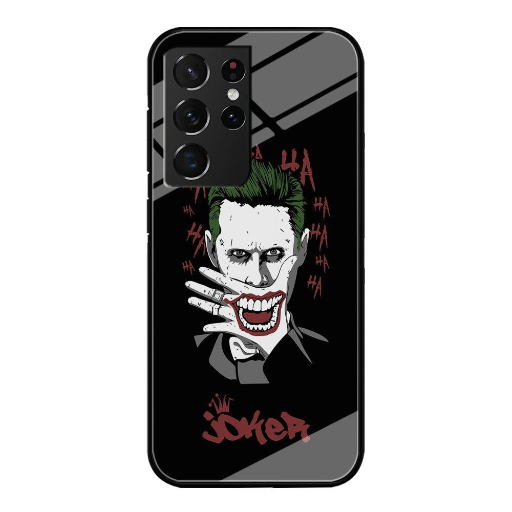 Joker and Hidden Smile Samsung Galaxy S21 Ultra Case