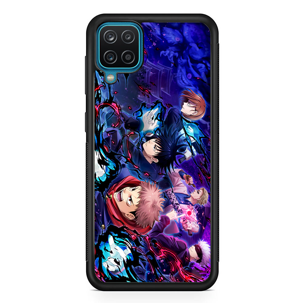 Jujutsu Kaisen Squad on Duty Samsung Galaxy A12 Case