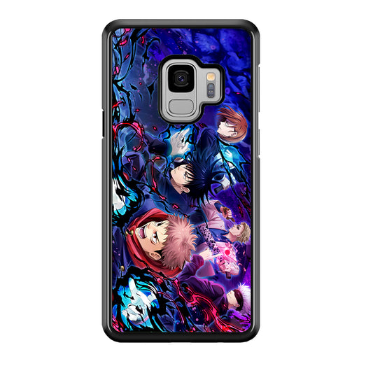 Jujutsu Kaisen Squad on Duty Samsung Galaxy S9 Case