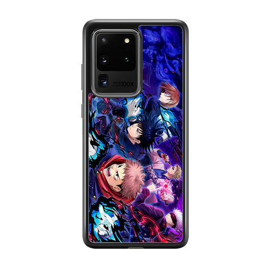 Jujutsu Kaisen Squad on Duty Samsung Galaxy S20 Ultra Case