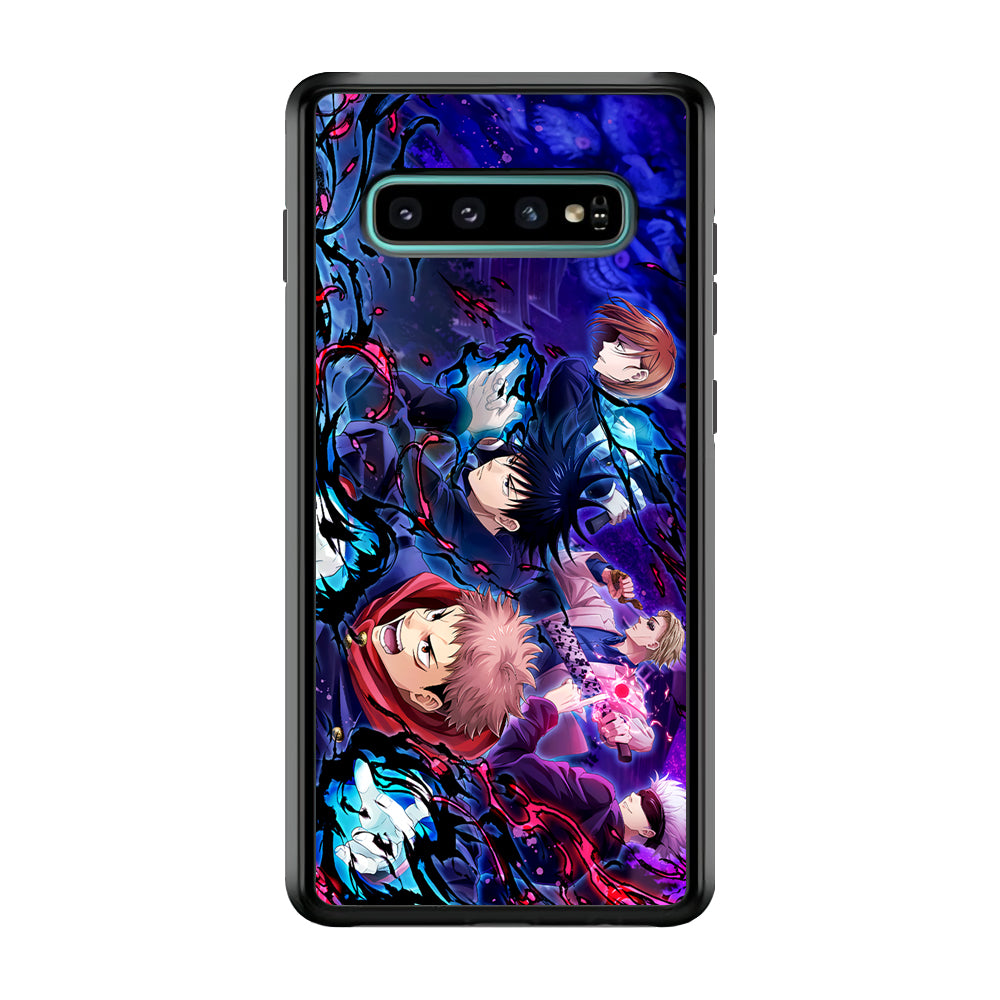 Jujutsu Kaisen Squad on Duty Samsung Galaxy S10 Case