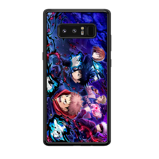 Jujutsu Kaisen Squad on Duty Samsung Galaxy Note 8 Case