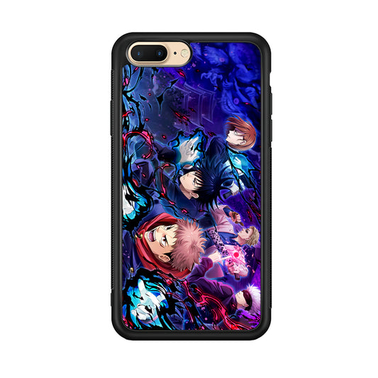 Jujutsu Kaisen Squad on Duty iPhone 8 Plus Case