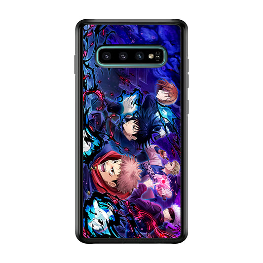 Jujutsu Kaisen Squad on Duty Samsung Galaxy S10 Plus Case
