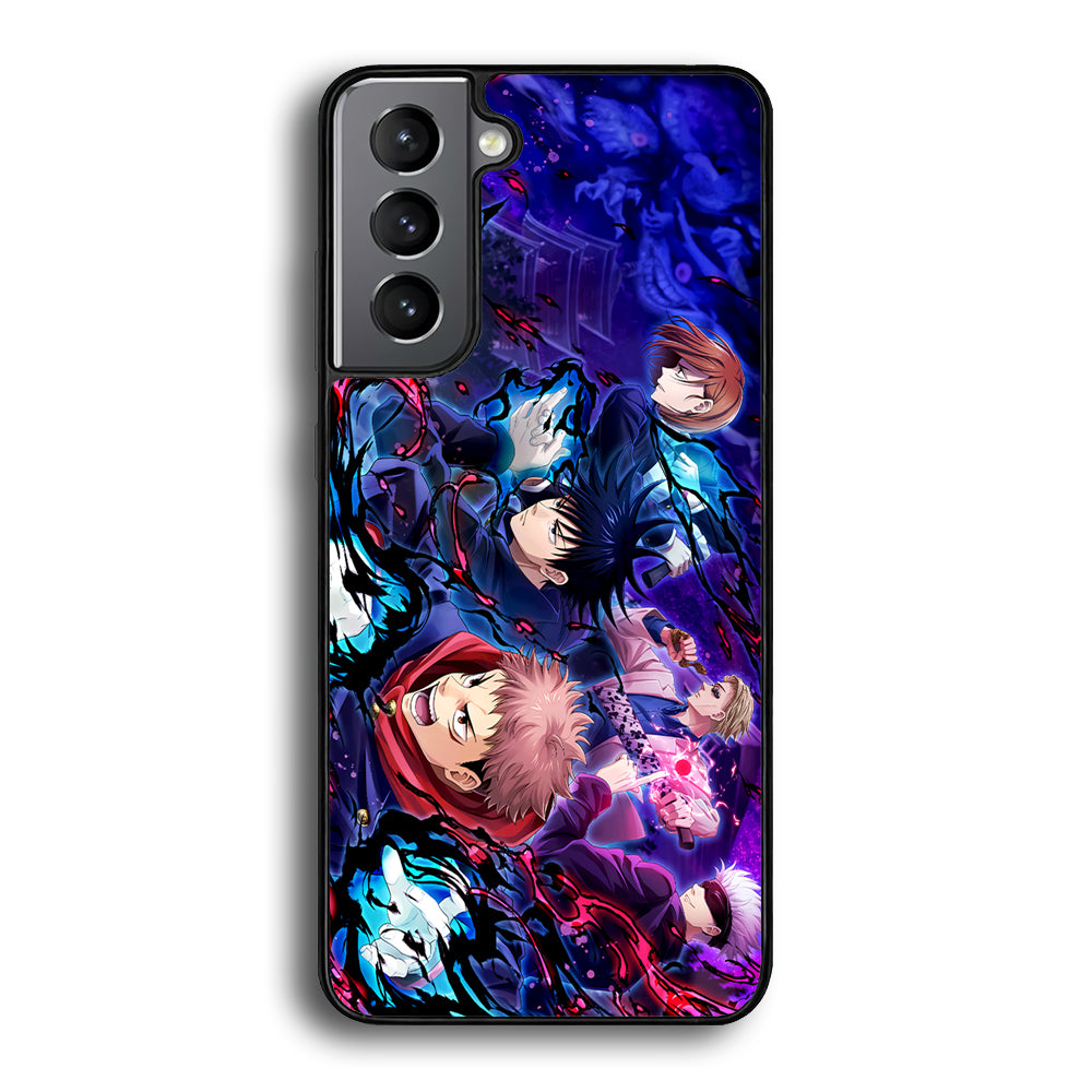 Jujutsu Kaisen Squad on Duty Samsung Galaxy S21 Plus Case - Carneyforia