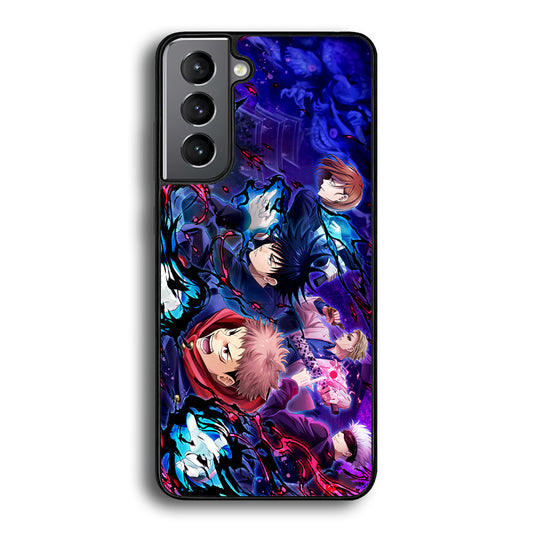 Jujutsu Kaisen Squad on Duty Samsung Galaxy S21 Plus Case - Carneyforia