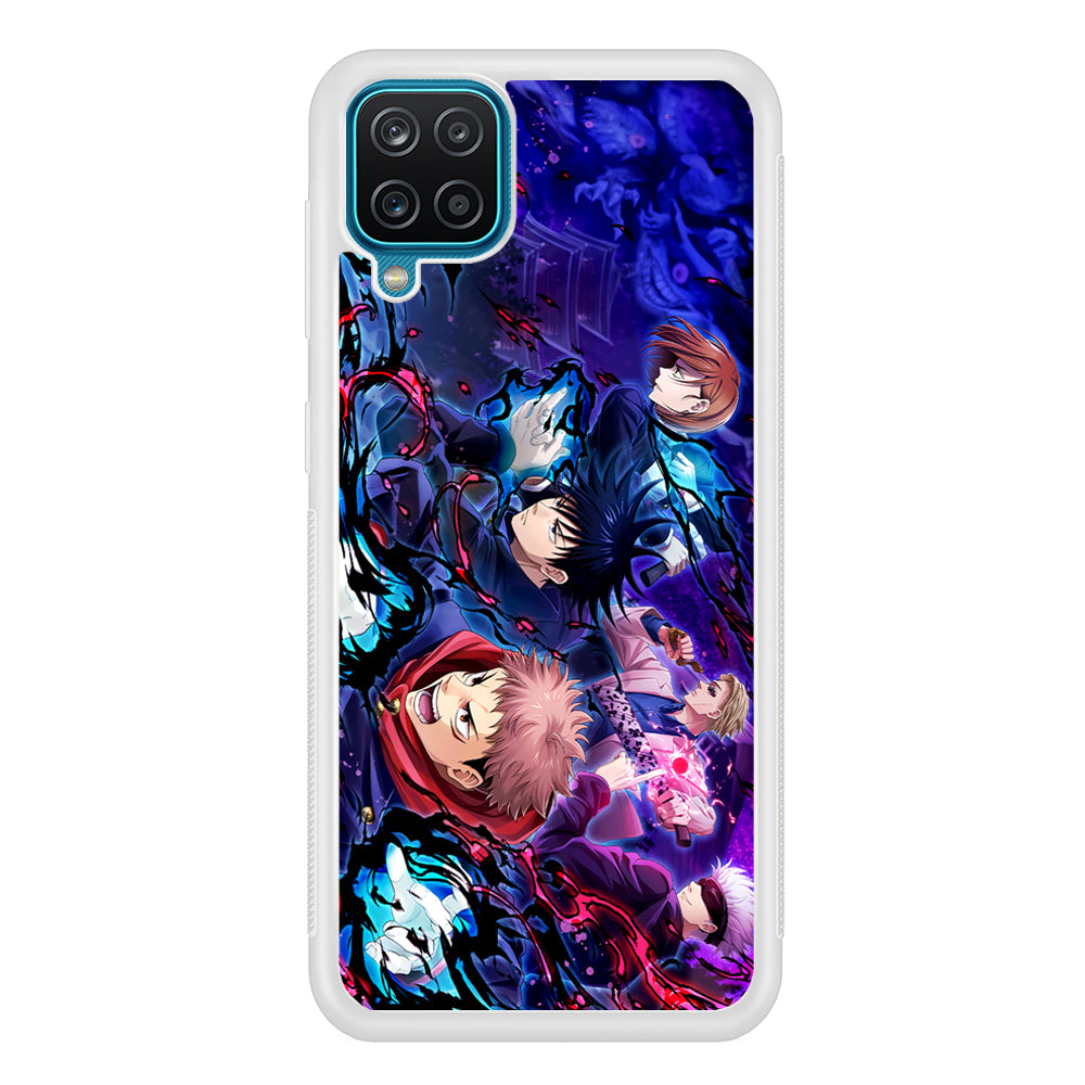 Jujutsu Kaisen Squad on Duty Samsung Galaxy A12 Case